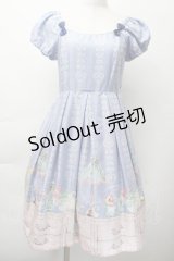 Emily Temple cute / シャンブルパフワンピース  パープル S-25-11-18-046-ET-OP-HR-ZS