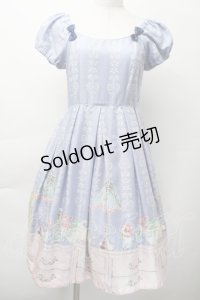 Emily Temple cute / シャンブルパフワンピース  パープル S-25-11-18-046-ET-OP-HR-ZS