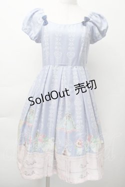 画像1: Emily Temple cute / シャンブルパフワンピース  パープル S-25-11-18-046-ET-OP-HR-ZS