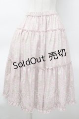 m petit by misako / AM*ジュイパニエスカート LL ピンクｘオフ S-25-11-18-052-LO-SK-HR-ZS