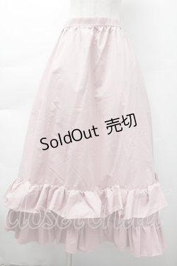 画像1: FLC / 皆方由衣コラボ/ティアードスカート L ピンク S-25-11-18-053-LO-SK-HR-ZS
