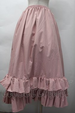 画像2: FLC / 皆方由衣コラボ/ティアードスカート L ピンク S-25-11-18-053-LO-SK-HR-ZS