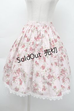 画像1: BABY,THE STARS SHINE BRIGHT / シュガーブーケスカート  ピンク S-25-11-18-054-BA-SK-HR-ZS