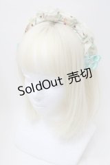 metamorphose / flavor paradeフリルカチューシャ  クリーム S-25-11-18-007-ME-AC-HR-ZS