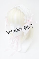 BABY,THE STARS SHINE BRIGHT / Bouquet blancヘッドドレス  白ｘピンク S-25-11-18-012-BA-JA-HR-ZS