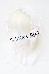 BABY,THE STARS SHINE BRIGHT / Bouquet blancヘッドドレス  白ｘピンク S-25-11-18-012-BA-JA-HR-ZS