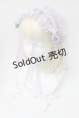 Angelic Pretty / Holy Theaterベール付ヘッドドレス  ラベンダー S-25-11-18-014-AP-AC-HR-ZS