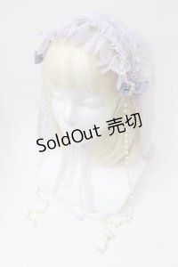 Angelic Pretty / Holy Theaterベール付ヘッドドレス  ラベンダー S-25-11-18-014-AP-AC-HR-ZS