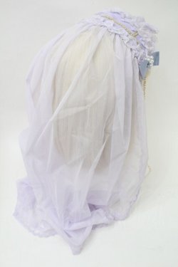 画像2: Angelic Pretty / Holy Theaterベール付ヘッドドレス  ラベンダー S-25-11-18-014-AP-AC-HR-ZS