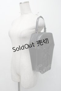 ATELIER PIERROT / "Nocturnal Grave" Vampire's Coffin Bag バッグ  黒 S-25-11-18-015-EL-BG-HR-ZS