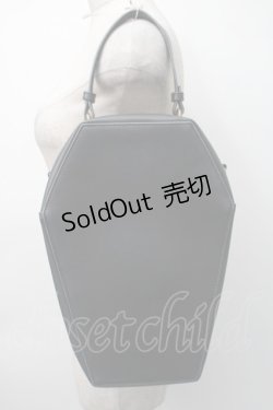 画像4: ATELIER PIERROT / "Nocturnal Grave" Vampire's Coffin Bag バッグ  黒 S-25-11-18-015-EL-BG-HR-ZS
