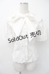 metamorphose / Lace up dollセットのブラウス  白 S-25-11-18-018-ME-BL-HR-ZS