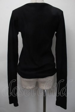 画像2: Deorart / プリントリブカットソー  黒 S-25-11-18-029-PU-TO-HR-ZS