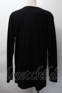 画像2: Deorart / バラプリントロングTシャツ  黒ｘ赤 S-25-11-18-035-PU-TO-HR-ZS