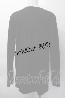 画像2: Deorart / バラプリントロングTシャツ  黒ｘ赤 S-25-11-18-035-PU-TO-HR-ZS