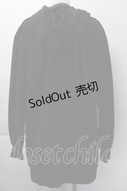 画像2: NieR Clothing / NieRちゃん起毛ZIPパーカー  黒 S-25-11-18-040-PU-TO-HR-ZS