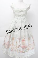 metamorphose / エッグアートハイウエストジャンパースカート  グラスグリーン S-25-11-18-041-ME-OP-HR-ZS