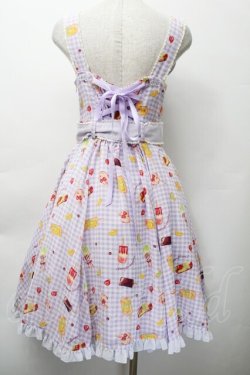 画像2: metamorphose / アイスキャンディーサーキュラージャンパースカート  ラベンダー S-25-11-18-044-ME-OP-HR-ZS