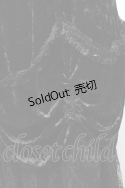 画像3: DARK IN LOVE / ベロアロングスカート  黒 S-25-11-20-050-PU-SK-AS-ZS