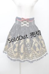 Angelic Pretty / Checkmateスカート  紺 S-25-11-20-051-AP-SK-AS-ZS