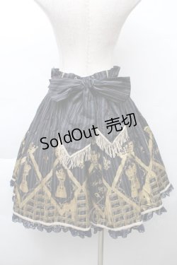 画像2: Angelic Pretty / Checkmateスカート  紺 S-25-11-20-051-AP-SK-AS-ZS