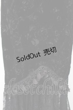 画像3: DARK IN LOVE / ベロアロングスカート  黒 S-25-11-20-053-PU-SK-AS-ZS