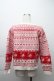 画像2: PINK HOUSE / ロージーローズカーディガン  白ｘ赤 S-25-11-20-007-LO-TO-AS-ZS (2)