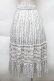 画像2: axes femme / ストライプフラワー柄スカート  オフ S-25-11-20-056-AX-SK-HR-ZS (2)