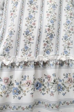 画像3: axes femme / ストライプフラワー柄スカート  オフ S-25-11-20-056-AX-SK-HR-ZS