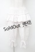 中国ロリータ / 裾刺繍ドロワーズ  ピンク S-25-11-20-058-LO-PA-AS-ZS