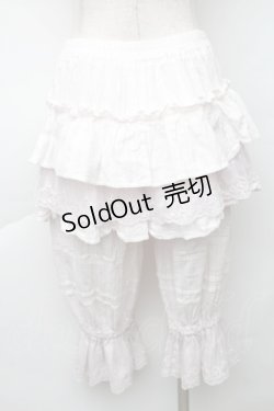 画像2: 中国ロリータ / 裾刺繍ドロワーズ  ピンク S-25-11-20-058-LO-PA-AS-ZS