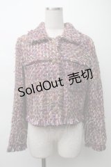 INGEBORG / ツイードジャケット  マルチ S-25-11-20-008-LO-CO-AS-ZS