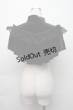 画像2: DARK IN LOVE / ベロアつけ襟  黒 S-25-11-20-012-PU-ZA-AS-ZS