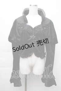 DARK IN LOVE / ジャガードベロアジャケット  黒 S-25-11-20-014-PU-TO-AS-ZS