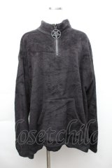 KILL STAR / ボアZIPプルオーバー  黒 S-25-11-20-016-SL-OP-HR-ZS