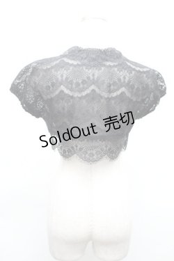 画像2: Mary Magdalene / ペルルレースボレロ  黒 S-25-11-20-020-CL-TO-AS-ZS