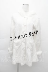 BABY,THE STARS SHINE BRIGHT / COAT うさみみシャギーコート  オフ S-25-11-20-023-BA-CO-ET-ZS