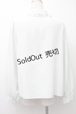 画像2: axes femme / ロマンティックフリルブラウス  ミント S-25-11-20-028-AX-BL-HR-ZS