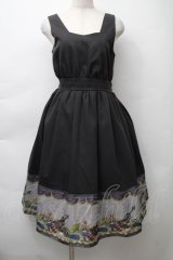 axes femme POETIQUE / トイマーチノースリワンピース  黒 S-25-11-20-032-AX-OP-HR-ZS