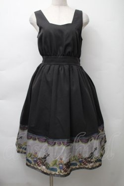 画像1: axes femme POETIQUE / トイマーチノースリワンピース  黒 S-25-11-20-032-AX-OP-HR-ZS