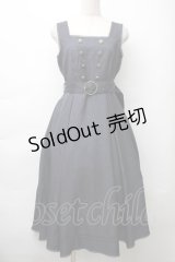 Kurumi Collaboration / マリンアカデミアジャンパースカート M 紺 S-25-11-20-033-LO-OP-HR-ZS