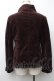 画像2: axes femme / ベロアナポレオンジャケット  ブラウン S-25-11-20-034-AX-JA-HR-ZS (2)