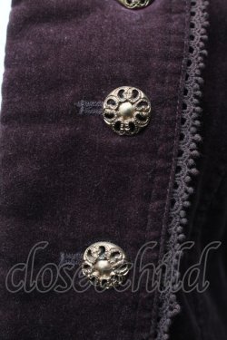 画像3: axes femme / ベロアナポレオンジャケット  ブラウン S-25-11-20-034-AX-JA-HR-ZS