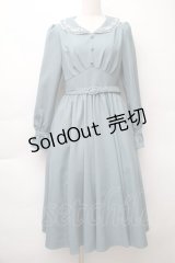 Filvoir / パンジー刺繍ワンピース  グリーン S-25-11-20-035-LO-OP-AS-ZS