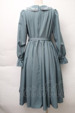 画像2: Filvoir / パンジー刺繍ワンピース  グリーン S-25-11-20-035-LO-OP-AS-ZS