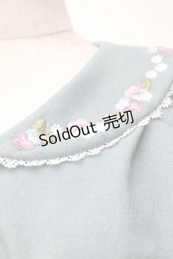 画像3: Filvoir / パンジー刺繍ワンピース  グリーン S-25-11-20-035-LO-OP-AS-ZS