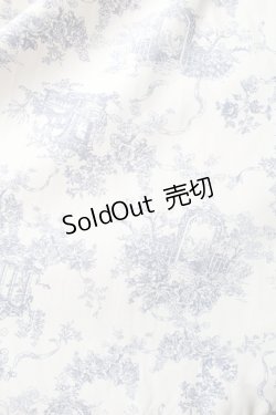 画像3: m petit by misako / トワルドジュイワンピース S オフｘ青 S-25-11-20-036-LO-OP-AS-ZS