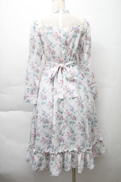 画像2: Kurumi Collaboration / KRハナジゴスリーブワンピース S 白 S-25-11-20-039-LO-OP-HR-ZS