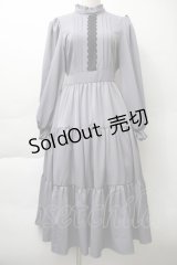 m petit by misako / AM＊レースティアードワンピース S グレー S-25-11-20-040-LO-OP-AS-ZS