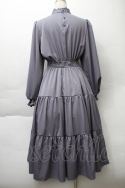 画像2: m petit by misako / AM＊レースティアードワンピース S グレー S-25-11-20-040-LO-OP-AS-ZS